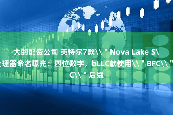大的配资公司 英特尔7款\＂Nova Lake S\＂处理器命名曝光：四位数字，bLLC款使用\＂BFC\＂后缀